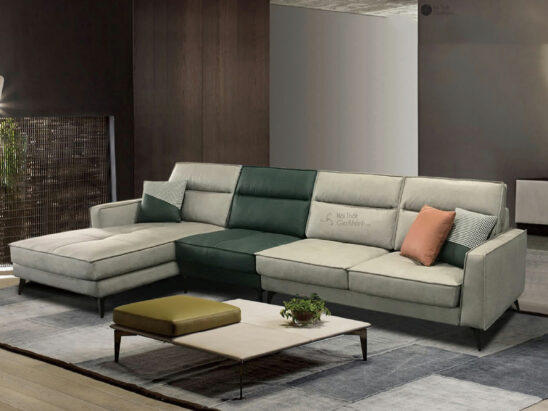 Bộ Sofa Vải 3 Băng Lệch Góc Cỡ Lớn SF-501B